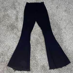 SHEIN black bell bottoms